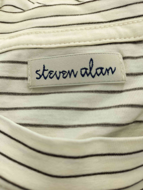 スティーブンアラン Steven Alan 25SS サイロ ボーダー クルーネック Tシャツ NARROW メンズ JPN:L