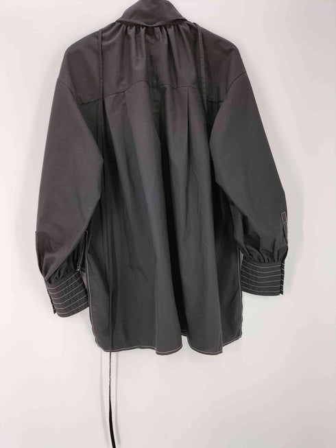 led.tokyo レッドトウキョウ 22AW スタンドカラー ステッチ カフス シャツ レディース JPN:38