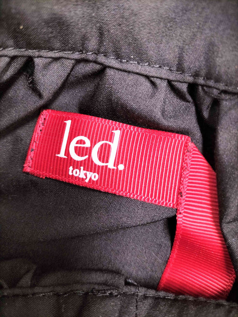 led.tokyo レッドトウキョウ 22AW スタンドカラー ステッチ カフス シャツ レディース JPN:38