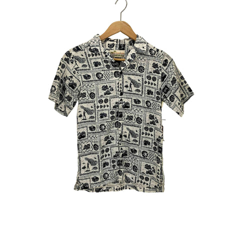 パタロハ pataloha 18SS 総柄 アロハシャツ ボーイズサイズ レディース JPN:L