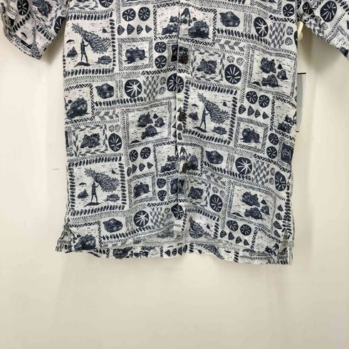 パタロハ pataloha 18SS 総柄 アロハシャツ ボーイズサイズ レディース JPN:L