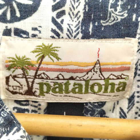 パタロハ pataloha 18SS 総柄 アロハシャツ ボーイズサイズ レディース JPN:L