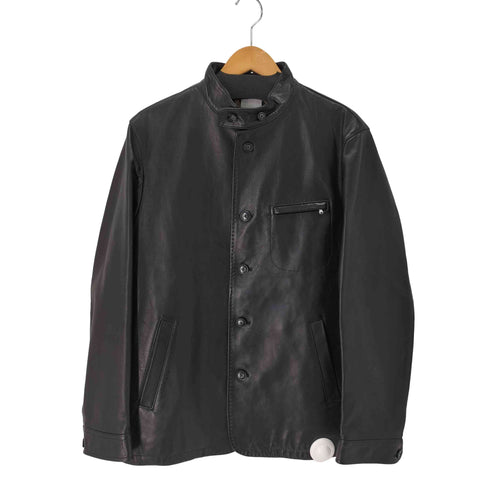 タケオキクチ TAKEO KIKUCHI 羊革 レザーカーコート メンズ JPN:3