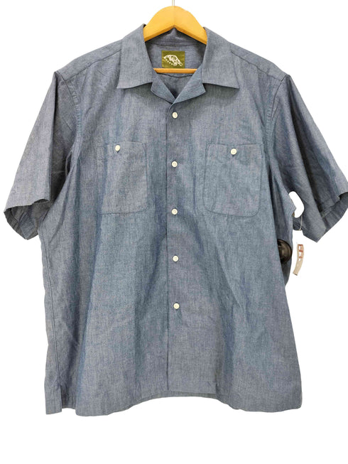 25SS LOBS Lobs Adventure Clothing CHAMBRAY OPEN COLLAR SHIRT シャンブレー オープンカラー シャツ メンズ JPN:M