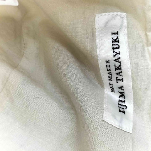 キジマタカユキ KIJIMA TAKAYUKI COTTON SOFT HAT メンズ JPN:1