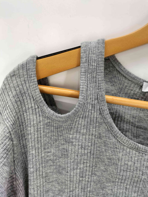 ジョンローレンスサリバン JOHN LAWRENCE SULLIVAN 23SS HOLLOWED OUT TOP ホロウドアウトトップス レディース OS