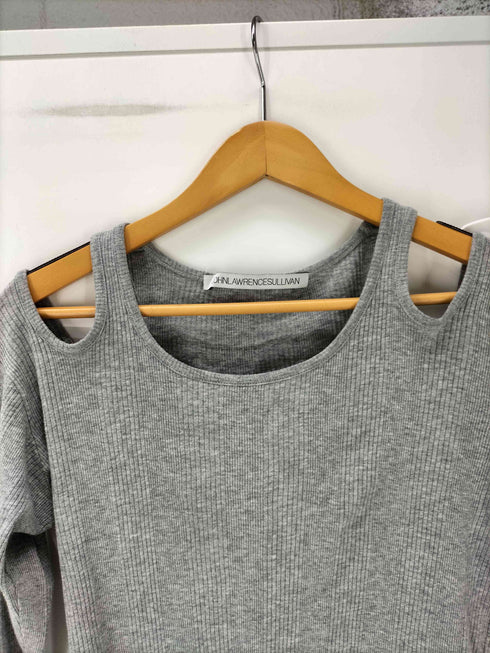 ジョンローレンスサリバン JOHN LAWRENCE SULLIVAN 23SS HOLLOWED OUT TOP ホロウドアウトトップス レディース OS