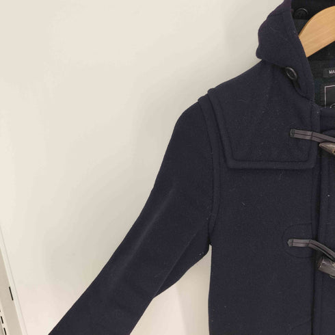 グローバーオール Gloverall 英国製 裏地チェック ウール ダッフル コート メンズ