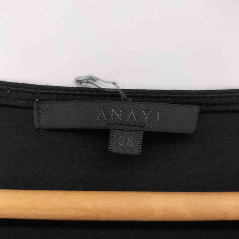 アナイ ANAYI ビジュー リボン デザイン トップス レディース JPN:38