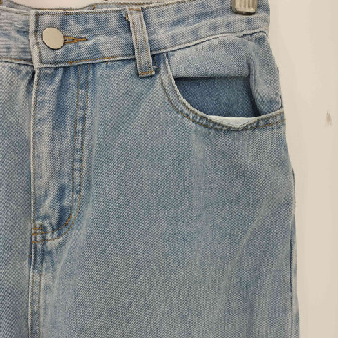 FRENE  バックリボンデザインデニムパンツ レディース JPN:L