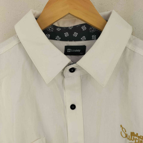 サブサエティ Subciety EMBROIDERY MARIA SHIRT メンズ JPN:XL