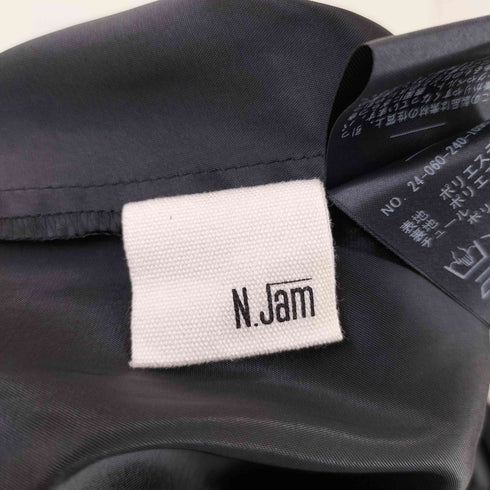 ノーブル Noble N.jam ボーダーチュールマキシスカート レディース JPN:36