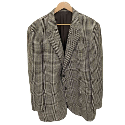 バーバリーズ BURBERRYS 裏地玉虫 ガンクラブチェック 2Bテーラードジャケット メンズ