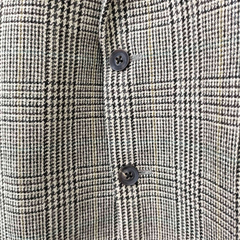 バーバリーズ BURBERRYS 裏地玉虫 ガンクラブチェック 2Bテーラードジャケット メンズ