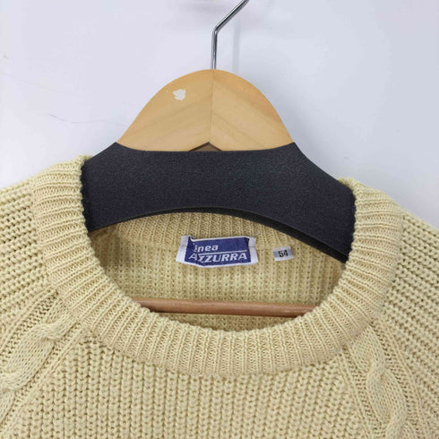 LINEA AZZURRA  ケーブルニット メンズ  54