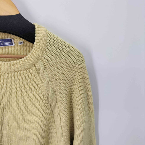 LINEA AZZURRA  ケーブルニット メンズ  54