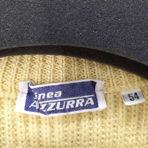 LINEA AZZURRA  ケーブルニット メンズ  54