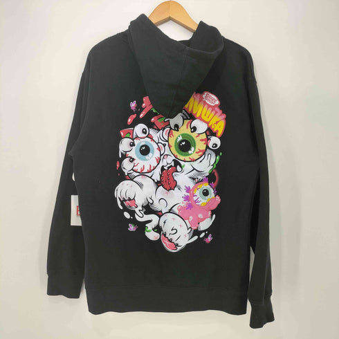 ミシカ MISHKA GRAPE BRAIN アーティストコラボ プルオーバーパーカー メンズ import:M