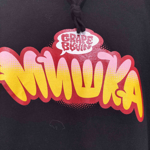 ミシカ MISHKA GRAPE BRAIN アーティストコラボ プルオーバーパーカー メンズ import:M