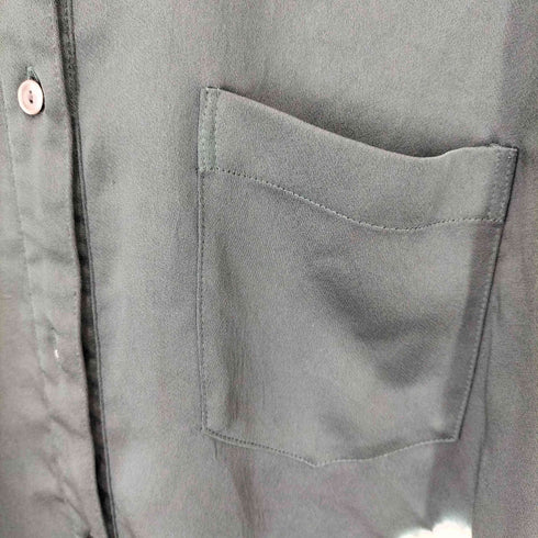 ロクビューティーアンドユースユナイテッドアローズ 6 BEAUTY & YOUTH UNITED ARROWS SATIN SIBORI SHIRT レディース