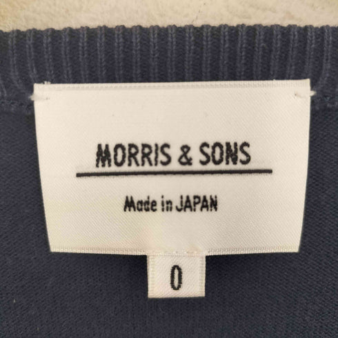 モリスアンドサンズ MORRIS & SONS 日本製 コットンニット レディース JPN:0