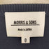モリスアンドサンズ MORRIS & SONS 日本製 コットンニット レディース JPN:0
