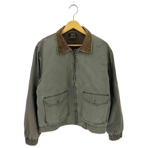 SPETTRO 90s タイ製 襟レザー ワークジャケット メンズ FR:40