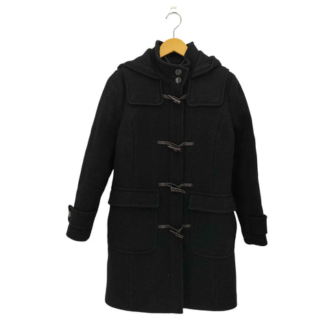 ランズエンド LANDS END ウール フーデッド ダッフルコート レディース 9