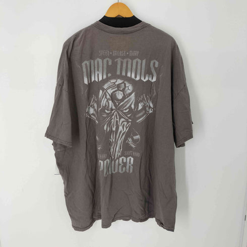 MAC TOOLS 企業ロゴ両面プリントTシャツ メンズ