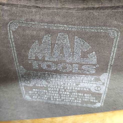 MAC TOOLS 企業ロゴ両面プリントTシャツ メンズ