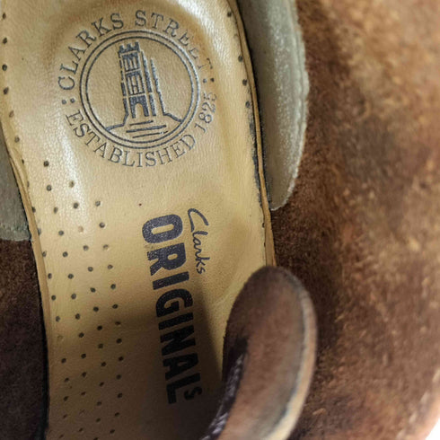 クラークス Clarks DESERT BOOT クレープソール レザーブーツ メンズ 6 1/2