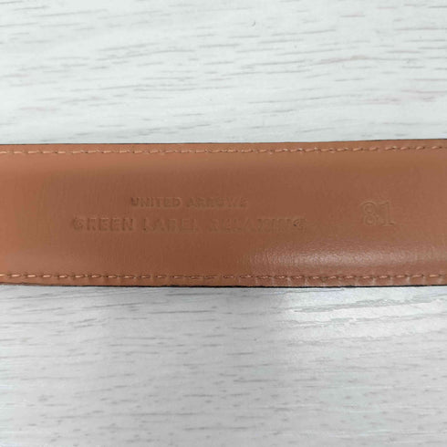 グリーンレーベルリラクシング GREEN LABEL RELAXING レザーベルト メンズ