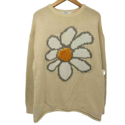 インヘリット INHERIT フラワーニット プルオーバー メンズ