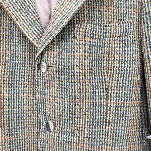 ハリスツイード Harris Tweed grosse 24 ウール3Bテーラードジャケット  メンズ