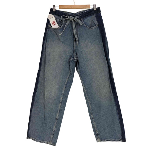 ザラ ZARA ドローストリング バギーフィットジーンズ メンズ 42