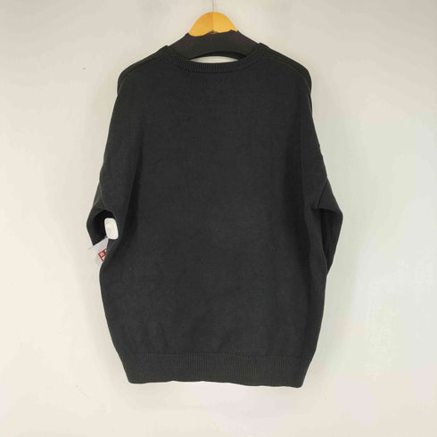 ギャップ Gap コットンアクリル混フロントロゴクルーネックニット メンズ import:L