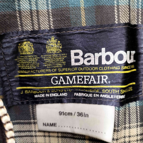 バブアー Barbour 80S GAMEFAIR 2ワラント オイルドジャケット  メンズ