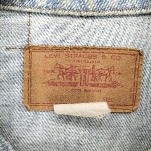 リーバイス Levis 70S USA製 52刻印 70505 4thデニムジャケット メンズ  40