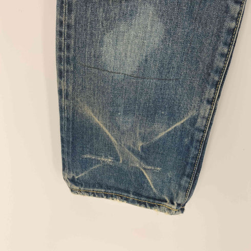 ヒステリックグラマー HYSTERIC GLAMOUR y2k ロゴプリント スタッズ ダメージデニム メンズ US:28-29