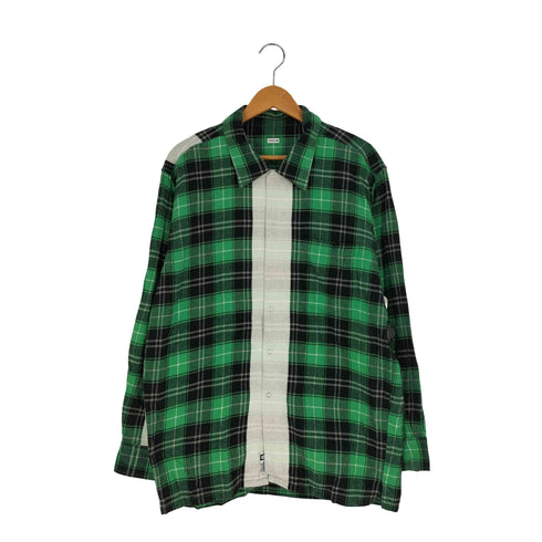 シークエル SEQUEL LINE CHECK SHIRT メンズ JPN:L