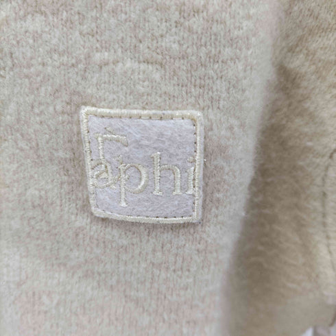 eaphi COMPACT LOGO KNIT CARDIGAN レディース