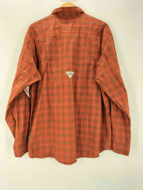 コロンビア Columbia PFG  チェック L/S フィッシング ボタンダウン シャツ ビックサイズ メンズ import:XL