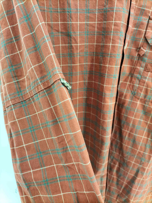 コロンビア Columbia PFG  チェック L/S フィッシング ボタンダウン シャツ ビックサイズ メンズ import:XL