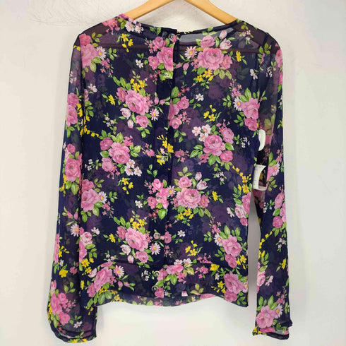 overlap シアーブラウス レディース