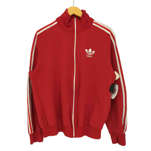 アディダスオリジナルス adidas Originals 80s~90s 万国旗タグ ロゴプリント トラックジャケット メンズ import:L
