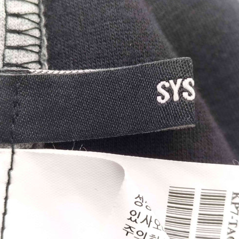 system   切替クルーネックS/S Tシャツ メンズ