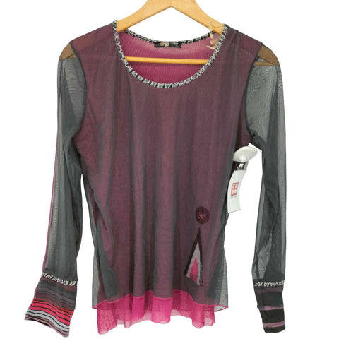 シアーレイヤードカットソー レディース