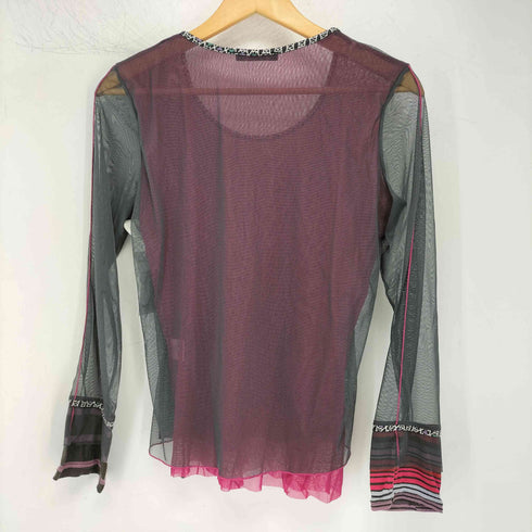 シアーレイヤードカットソー レディース