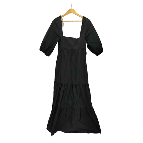 ザラ ZARA パネル ミディワンピース レディース import:XS
