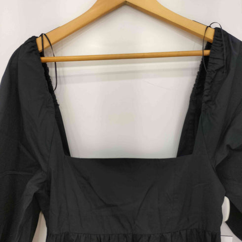ザラ ZARA パネル ミディワンピース レディース import:XS